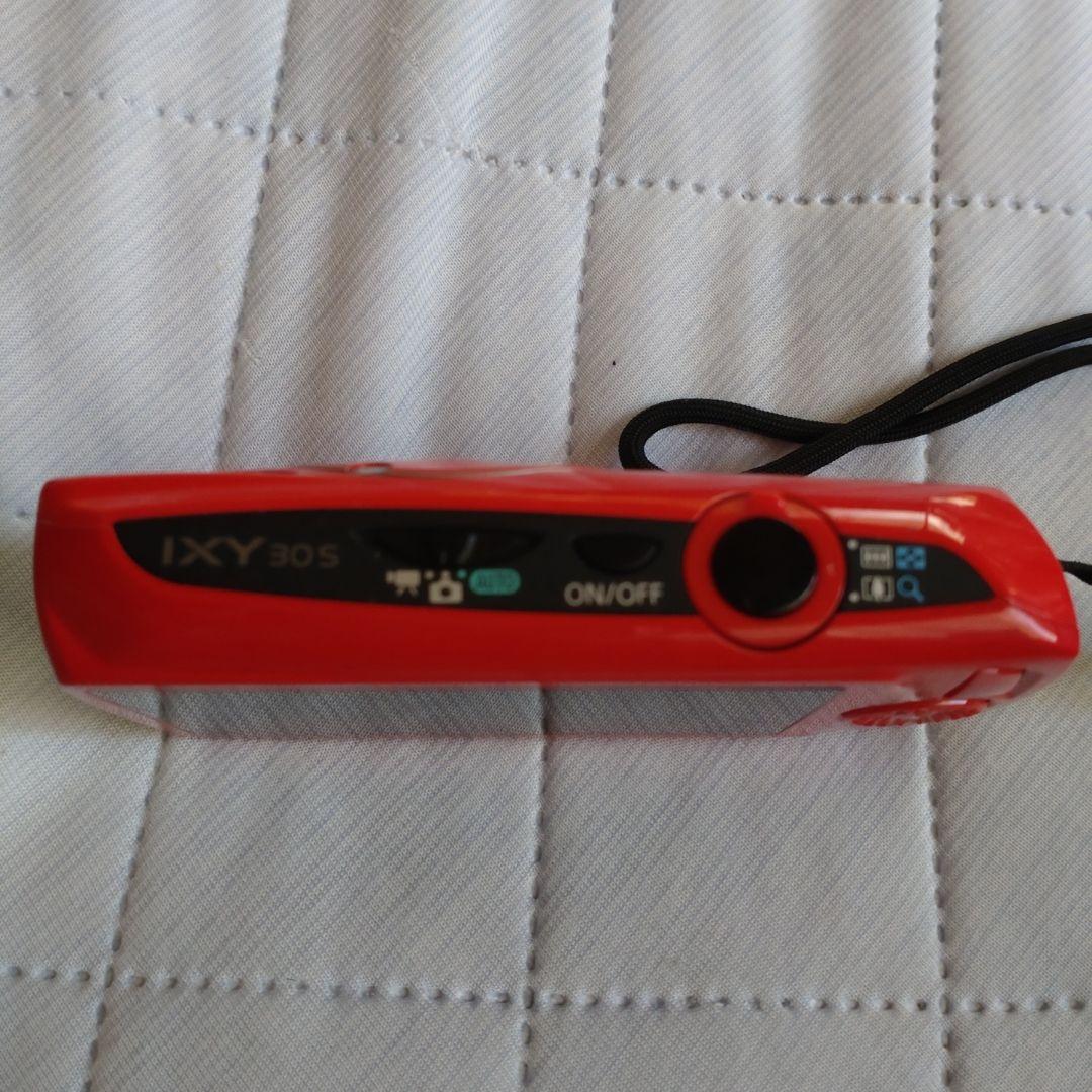 Canon IXY 30S 赤　　デジカメ　ジャンク