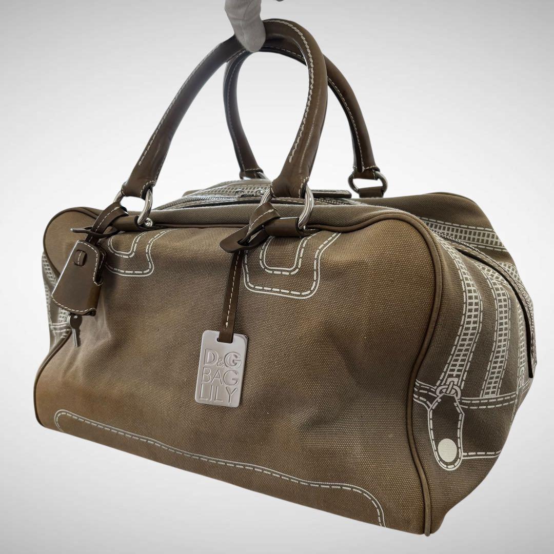 バッグ Dolce&Gabbana boston bag 5 zip printed