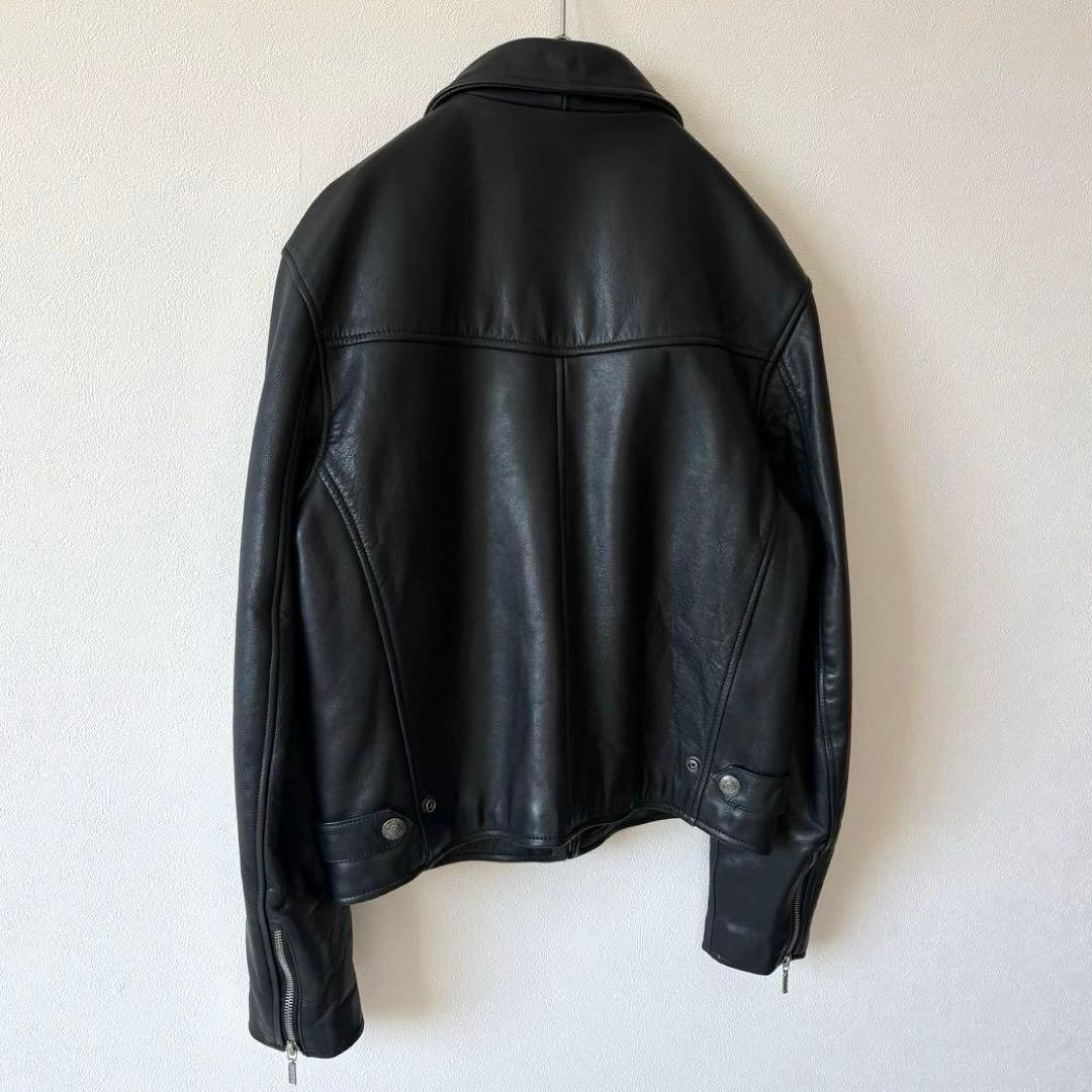 ハーレーダビッドソン シングルライダース レザージャケット ブラック S