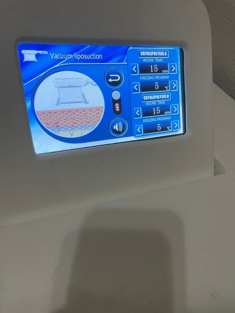 【中古品】業務用　痩身機　脂肪冷却マシン　脂肪冷却機　コンパクト　部分痩せ