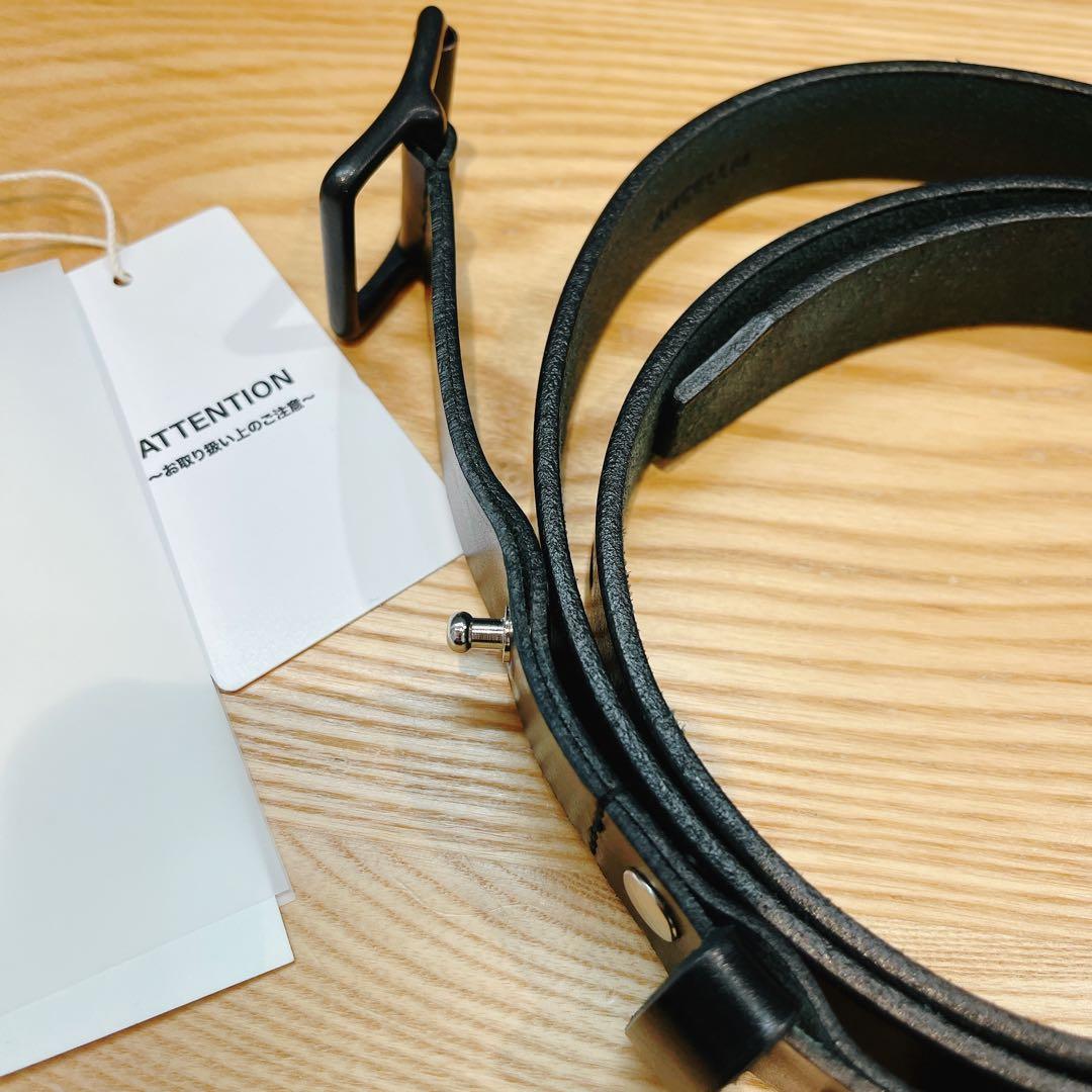 アンセルム　ベルト　ブラック