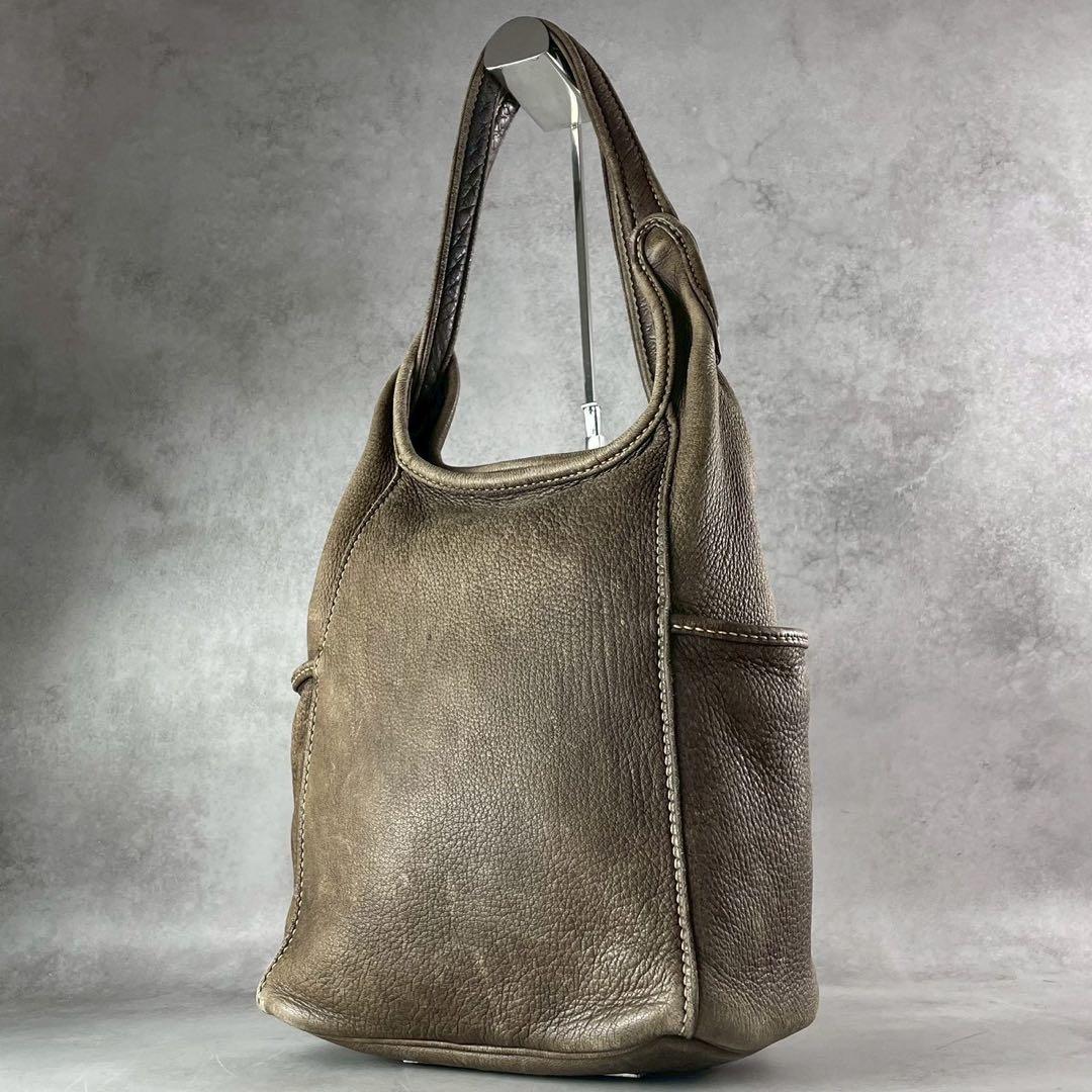 KAZINO 総手縫い 鹿革 2way トートバック リュックサック