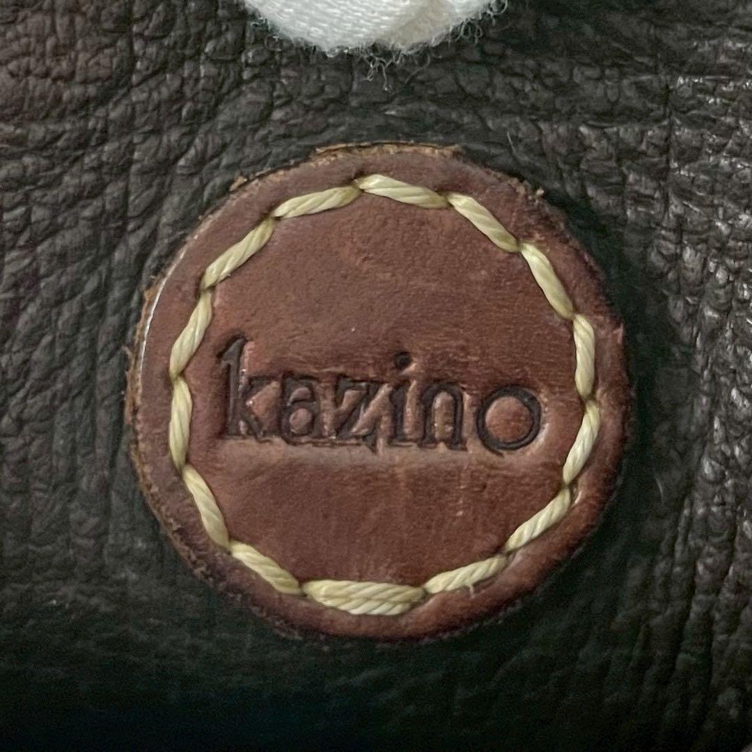 KAZINO 総手縫い 鹿革 2way トートバック リュックサック