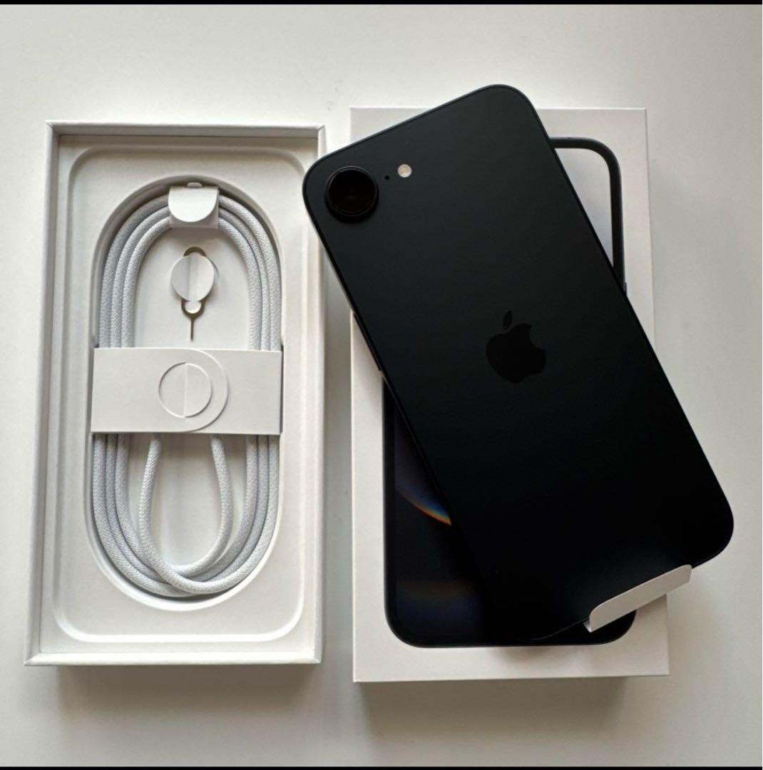 未使用 】 Apple iPhone16e 128gbブラック SIMフリー