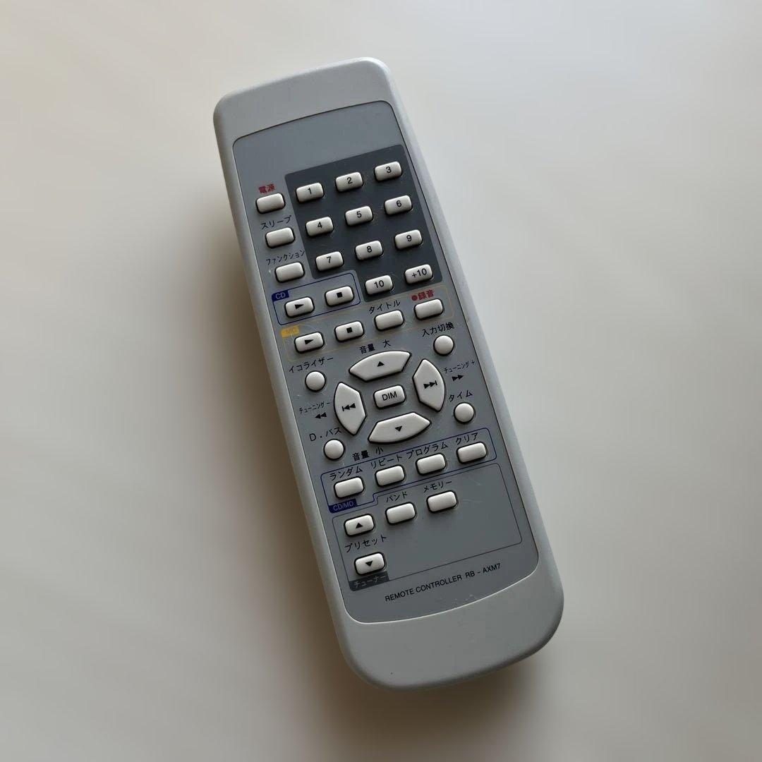 HITACHI ミニコンポ AX-M7 CDMDデッキ スピーカー