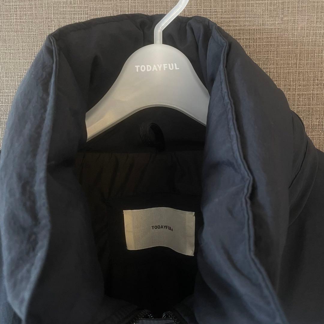 TODAYFUL 2025winter モンスターダウンジャケットブラック 38