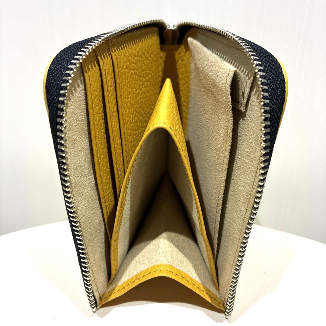 ATAO アタオ ミニ財布 刺繍 キリン 18周年記念 ZOOシリーズ