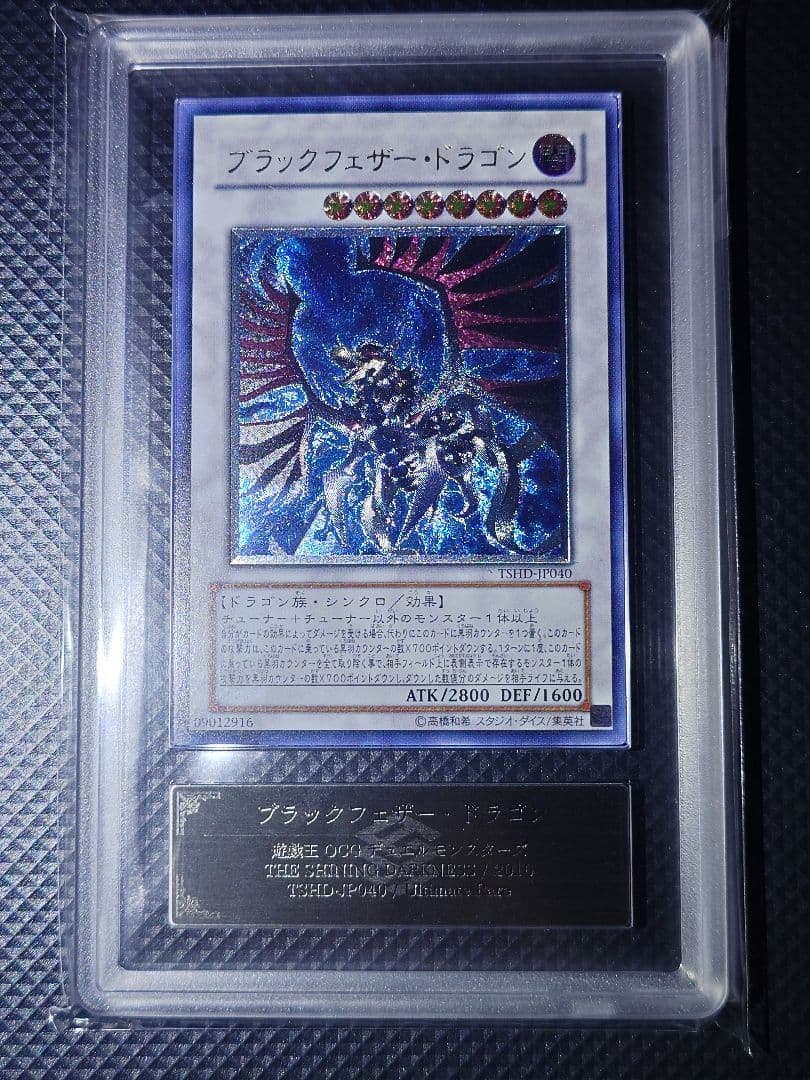 【ARS9】 ブラックフェザー・ドラゴン 旧レリーフ TSHD-JP040