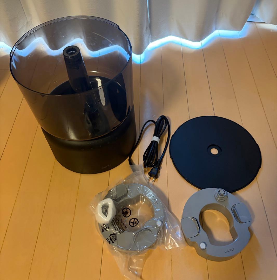 cado　加湿器　STEM 500H　ブラック　本体＋カートリッジ2個付き