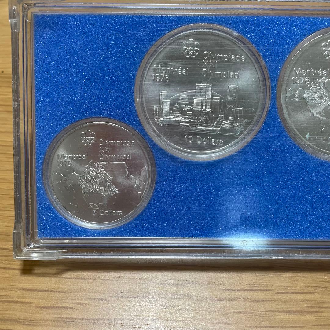 第21回 オリンピック モントリオール大会 記念銀貨セット