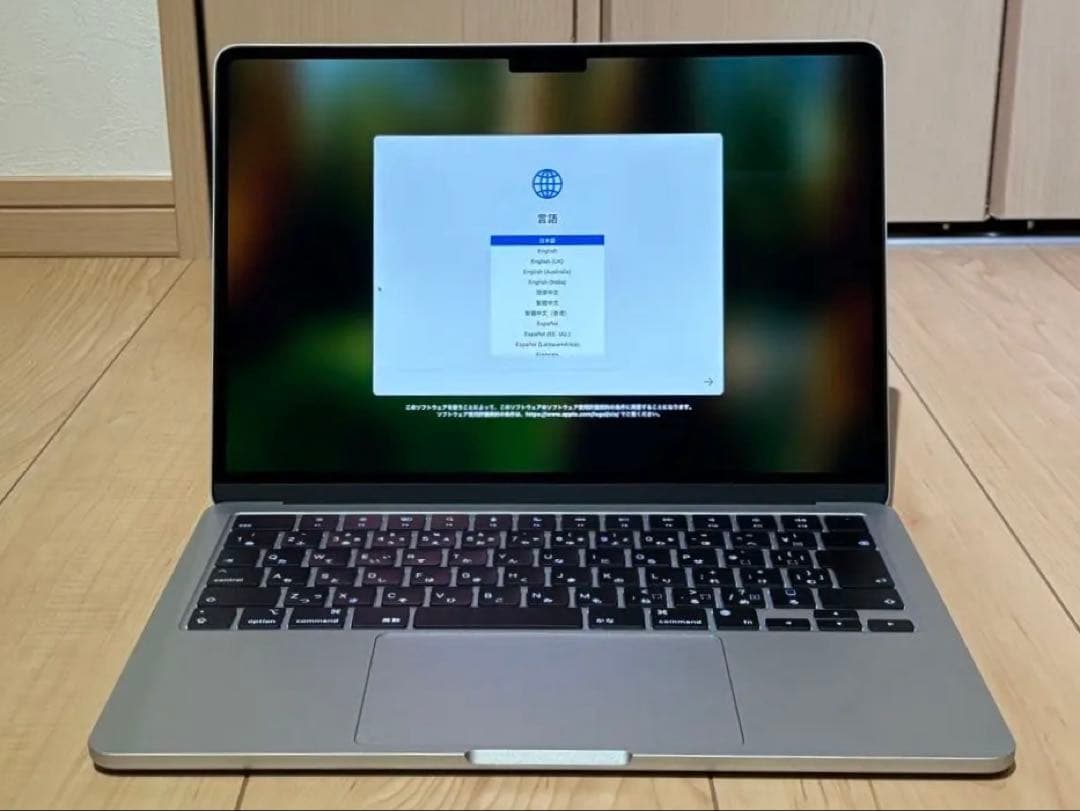 MacBook Air 13.6 M3 8GB 256GB シルバー 2024