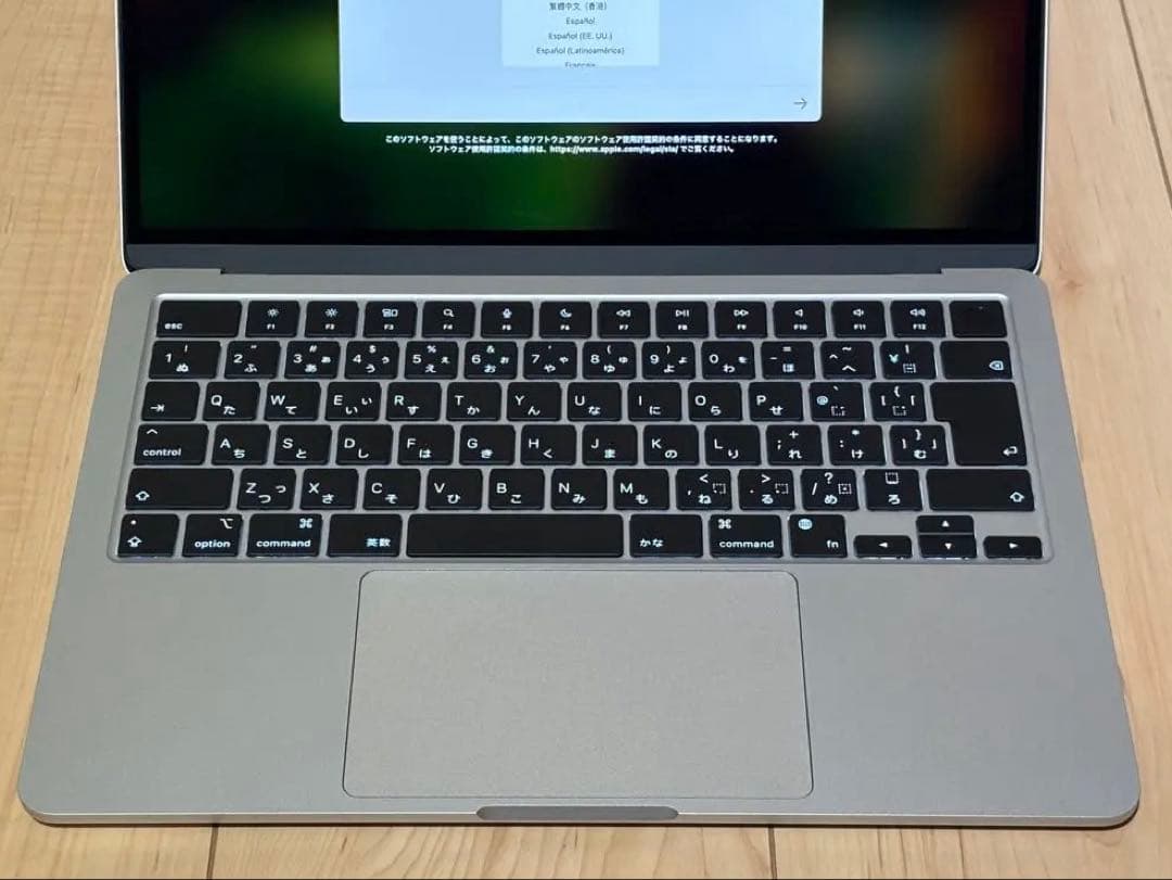 MacBook Air 13.6 M3 8GB 256GB シルバー 2024