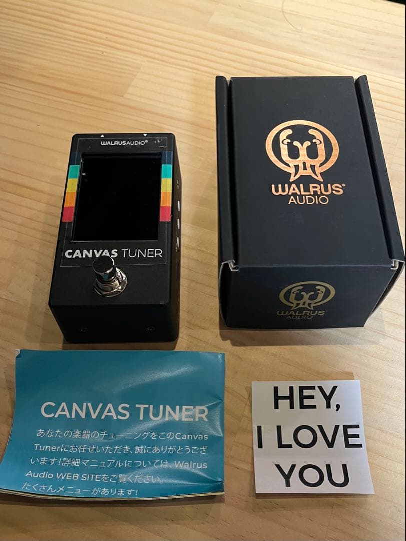 ギター WALRUS AUDIO CANVAS TUNER