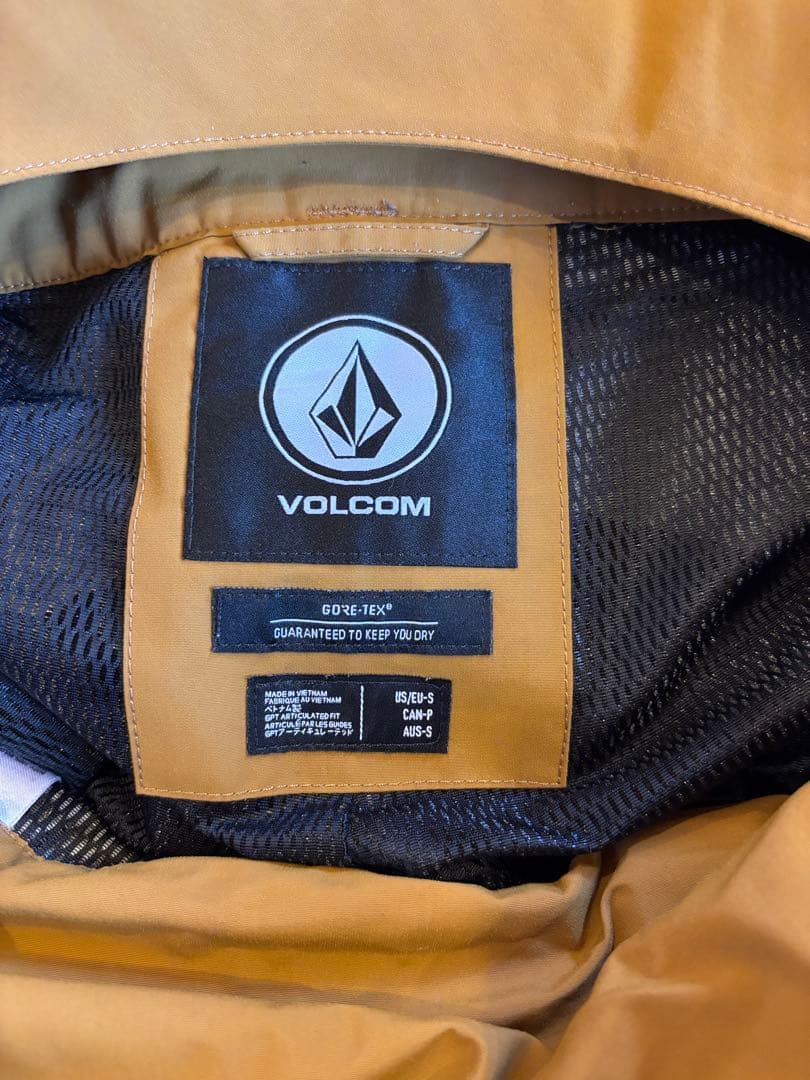 れ*せ様 volcom ビブパンツ gore-tex ゴアテックス ボルコム s