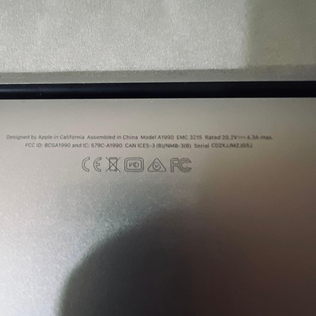 【高性能！】MacBook Pro 2019 16GB 512GB 15インチ