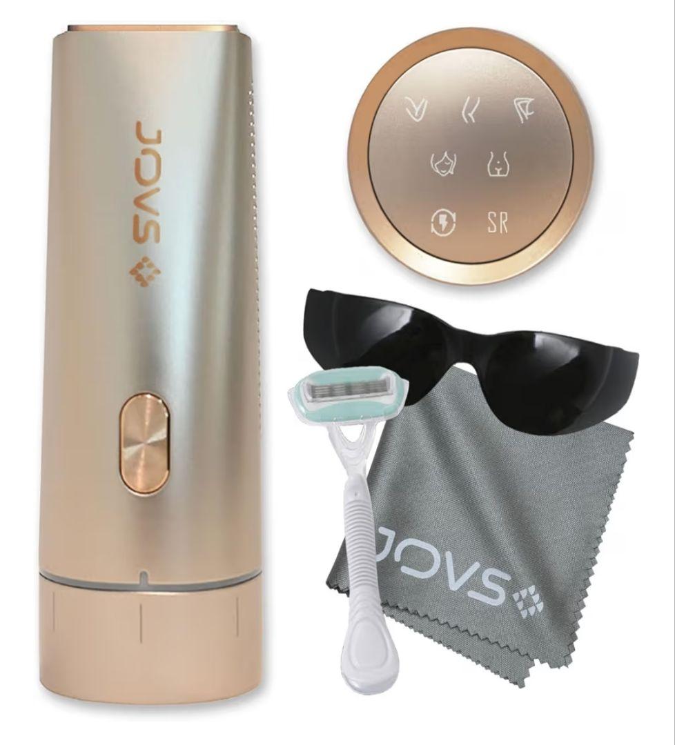 JOVS Dora SRモード搭載 脱毛器 クリーナー付(Gold) 7A30