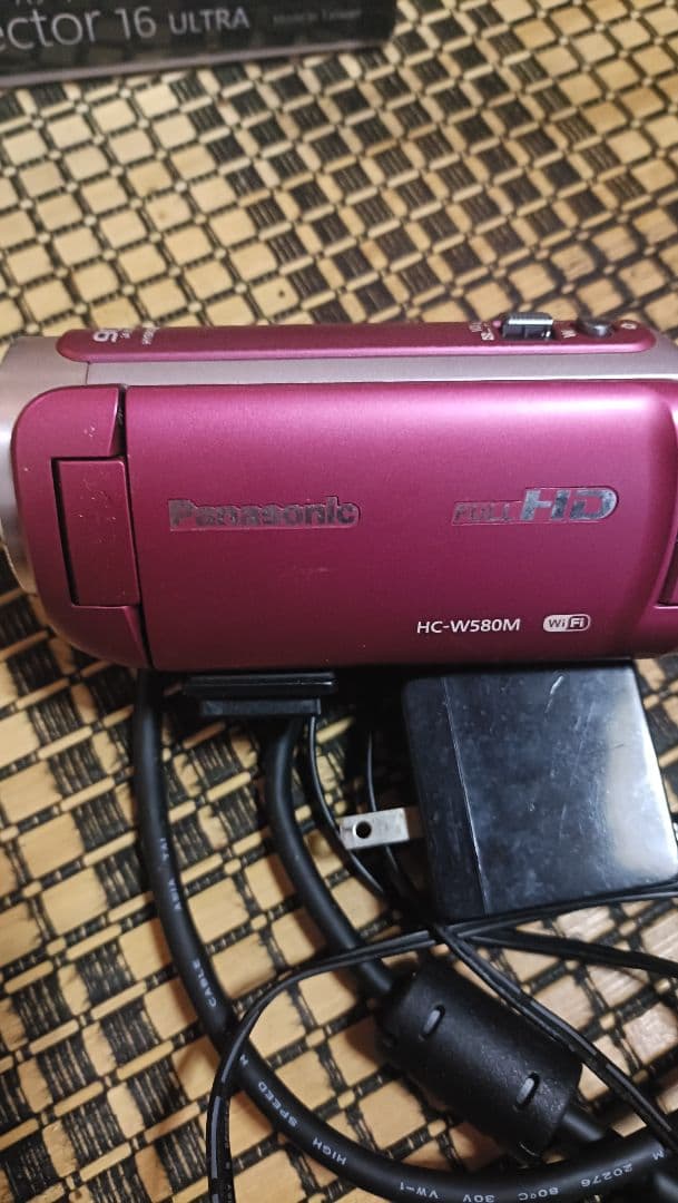 Panasonic HC-W580M ピンク　64GB SD カード付き