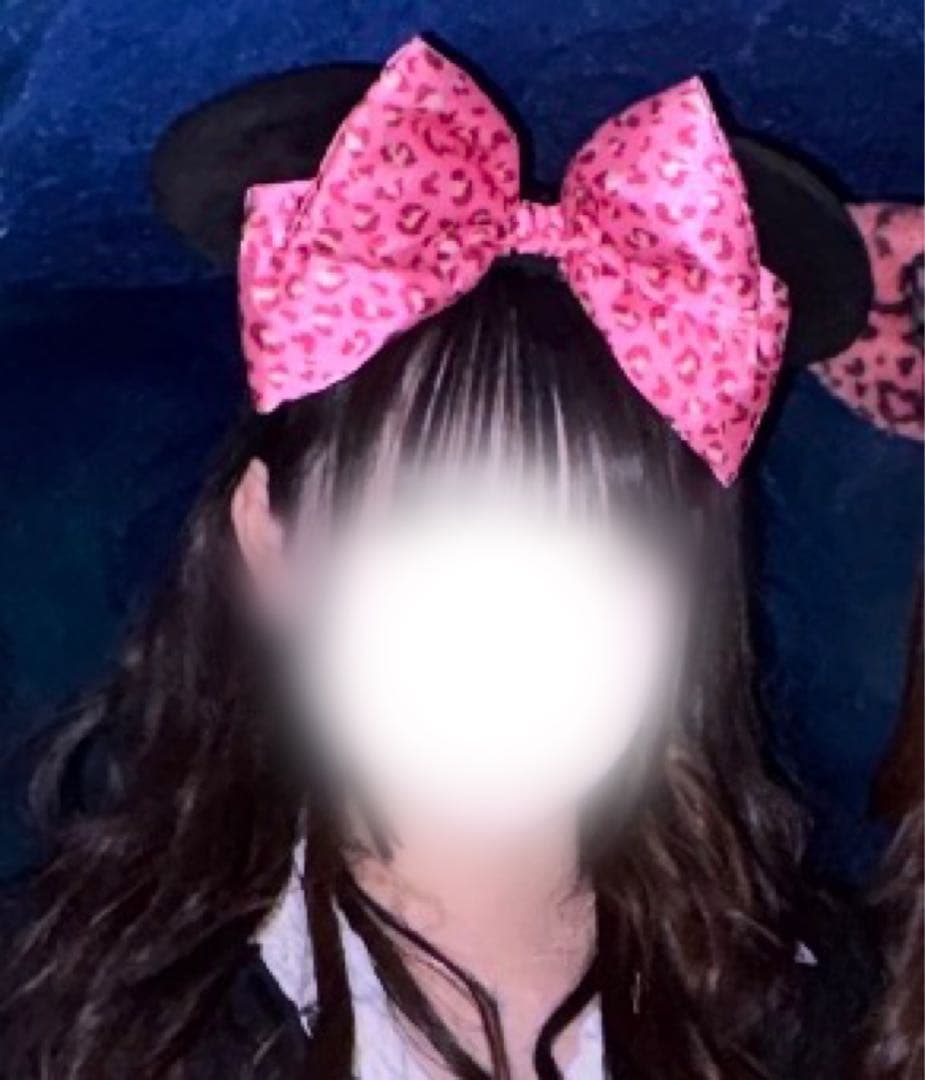 ディズニー ミニー ヒョウ柄 カチューシャ ディズニー ピンク