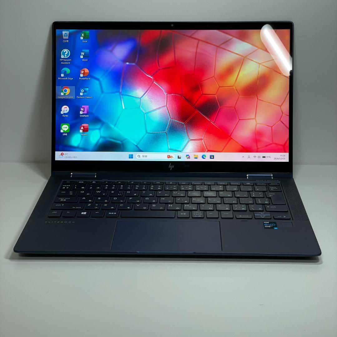 ★美品★HP Dragonfly G2 第11世代 i7 16GB タッチ PC