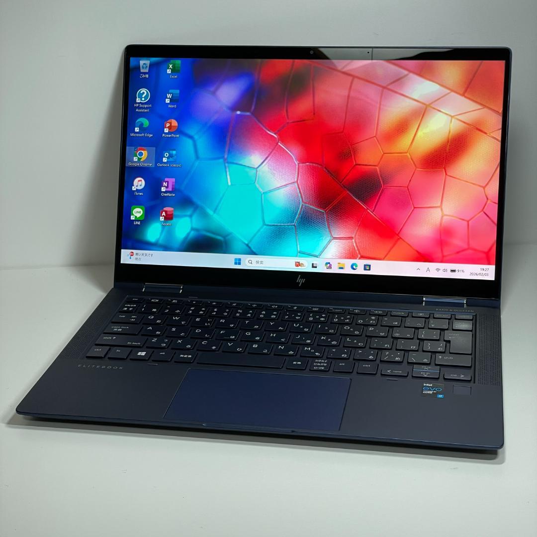 ★美品★HP Dragonfly G2 第11世代 i7 16GB タッチ PC