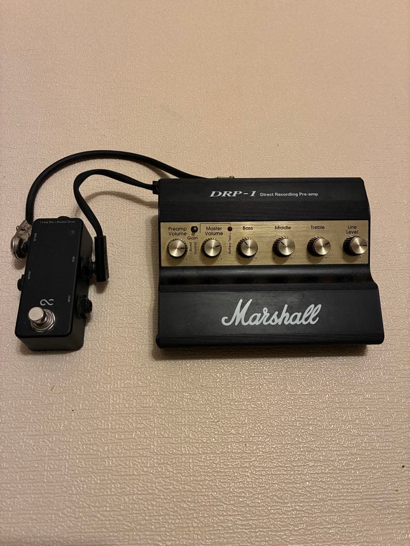 Marshall DRP-1 プリアンプ➕ フットスイッチ