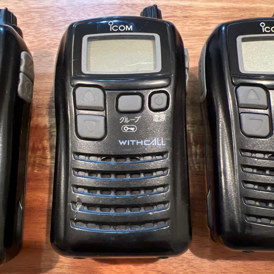 【通電確認済】ICOM 小型トランシーバー IC-4100 4台セット