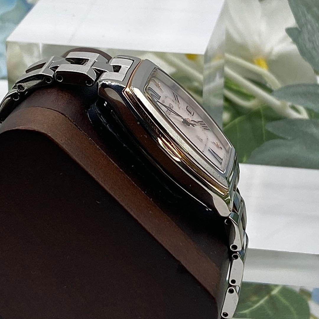 可動 SEIKO セイコー ルキア 1B22-0CB0 レディース ソーラー電波