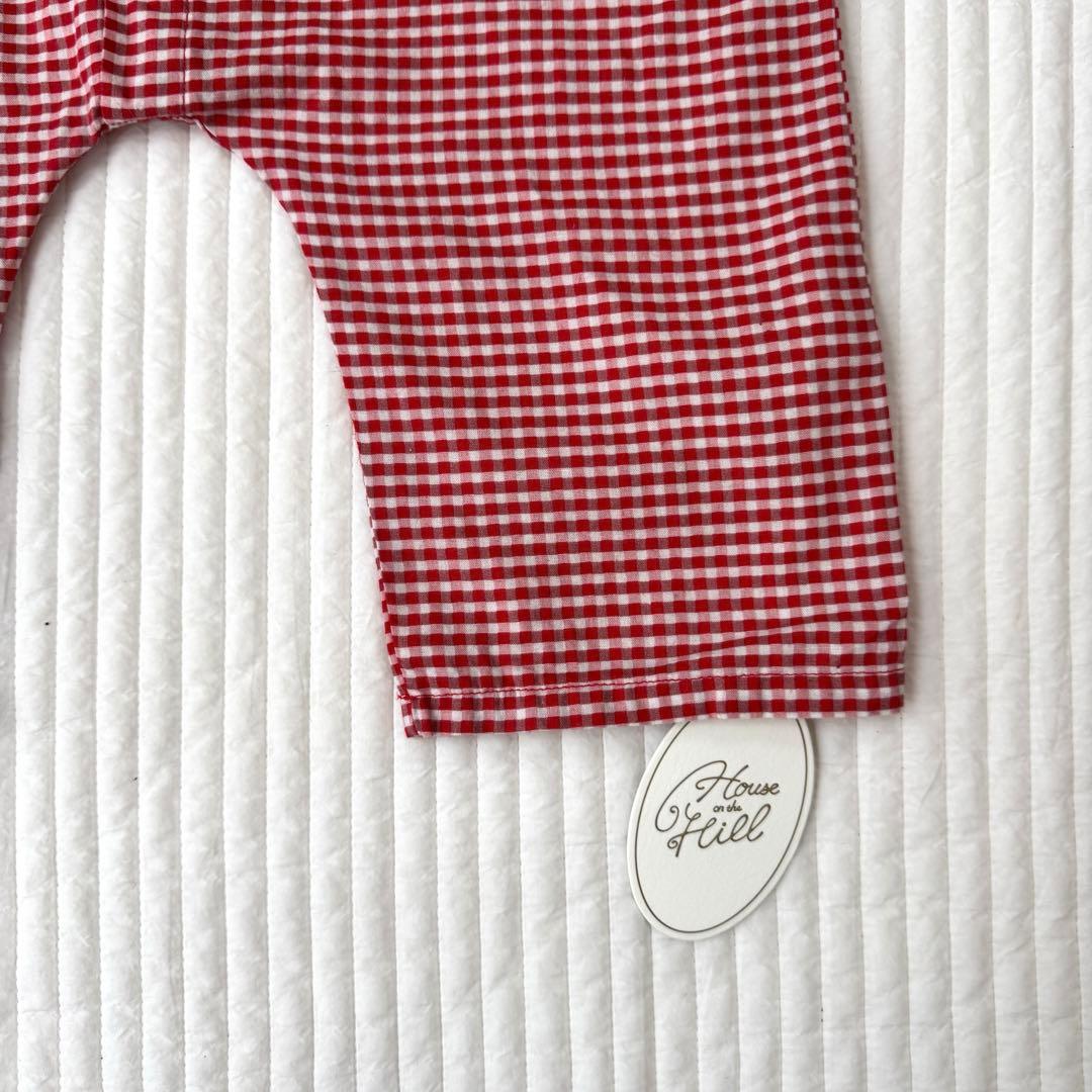 新品未使用品 house on the hill ジャンプスーツ チェック