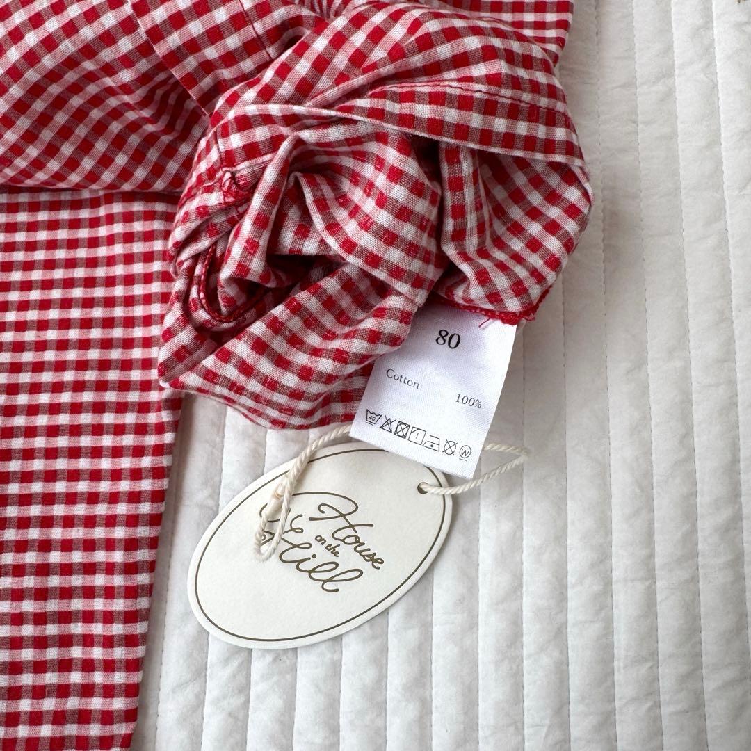 新品未使用品 house on the hill ジャンプスーツ チェック