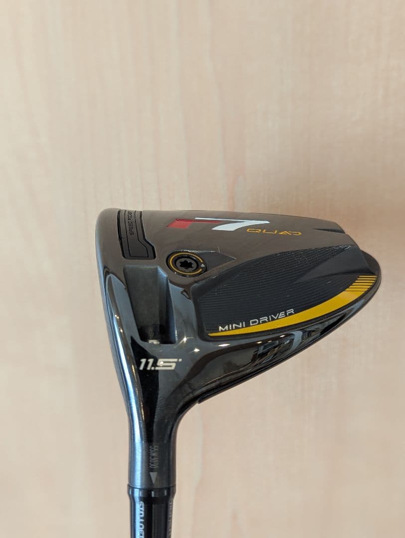 ミニドライバー r7 クアッド 11.5° USモデル 純正シャフトFlexS