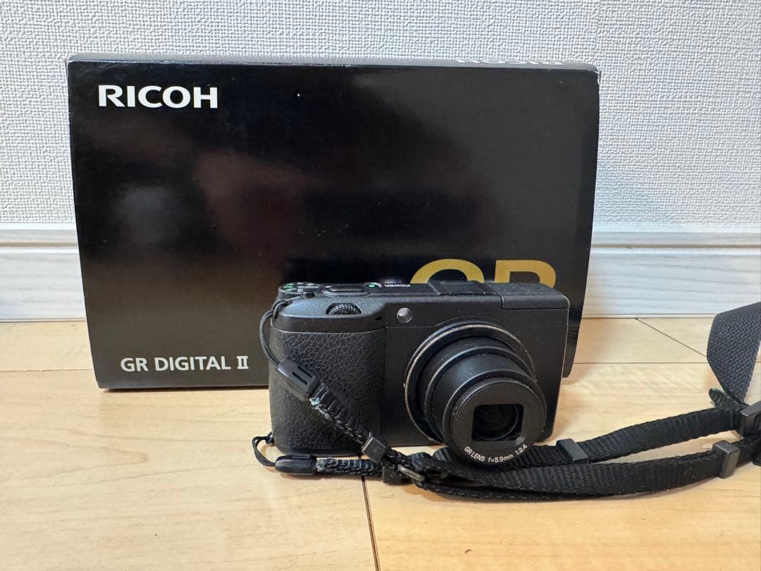 RICOH GR DIGITAL Ⅱ コンパクトデジタルカメラ 2684枚 箱付