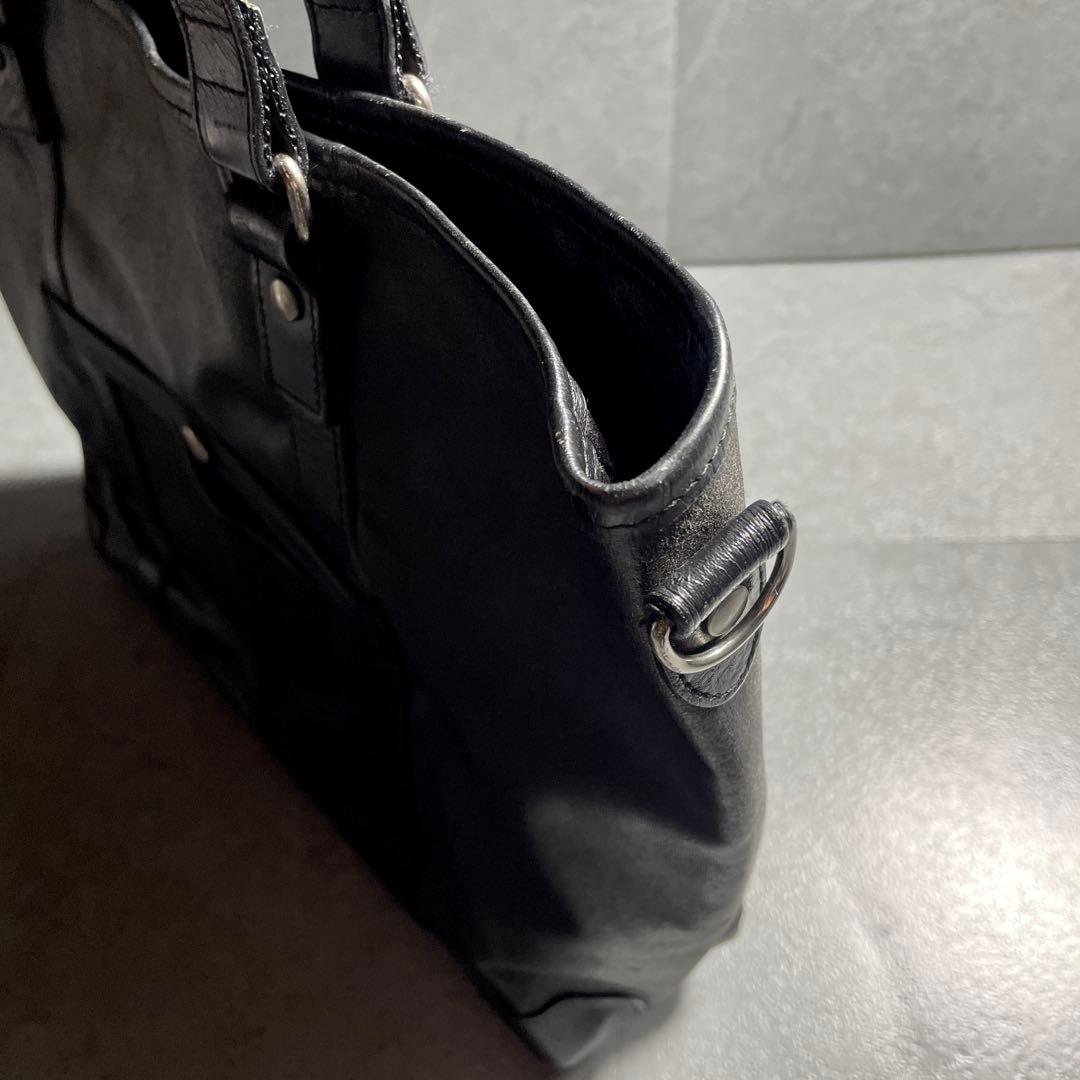 希少✨️ 森野帆布 トートバッグ 東急ハンズ限定デザイン ブラック×ブルー