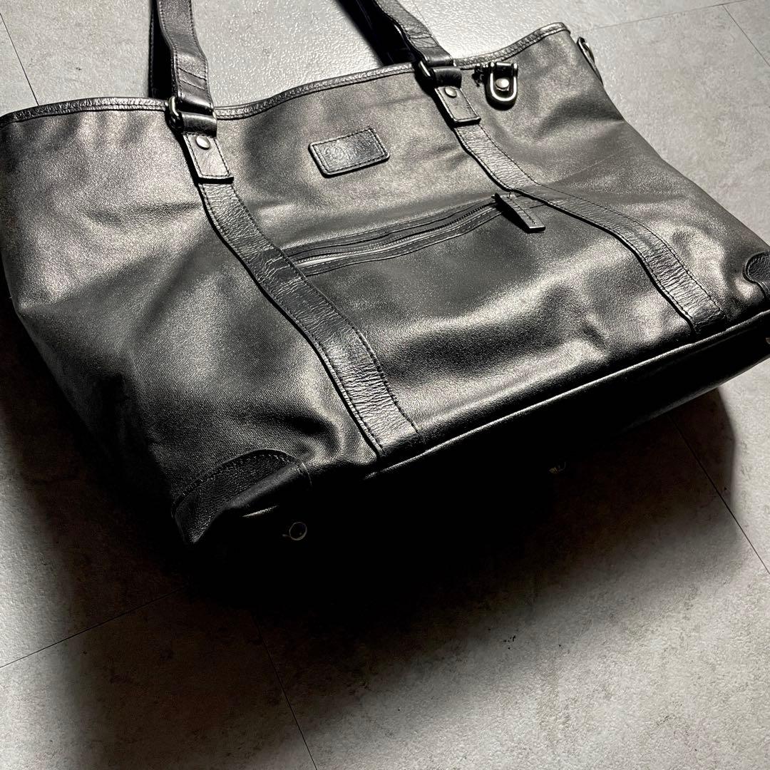 希少✨️ 森野帆布 トートバッグ 東急ハンズ限定デザイン ブラック×ブルー