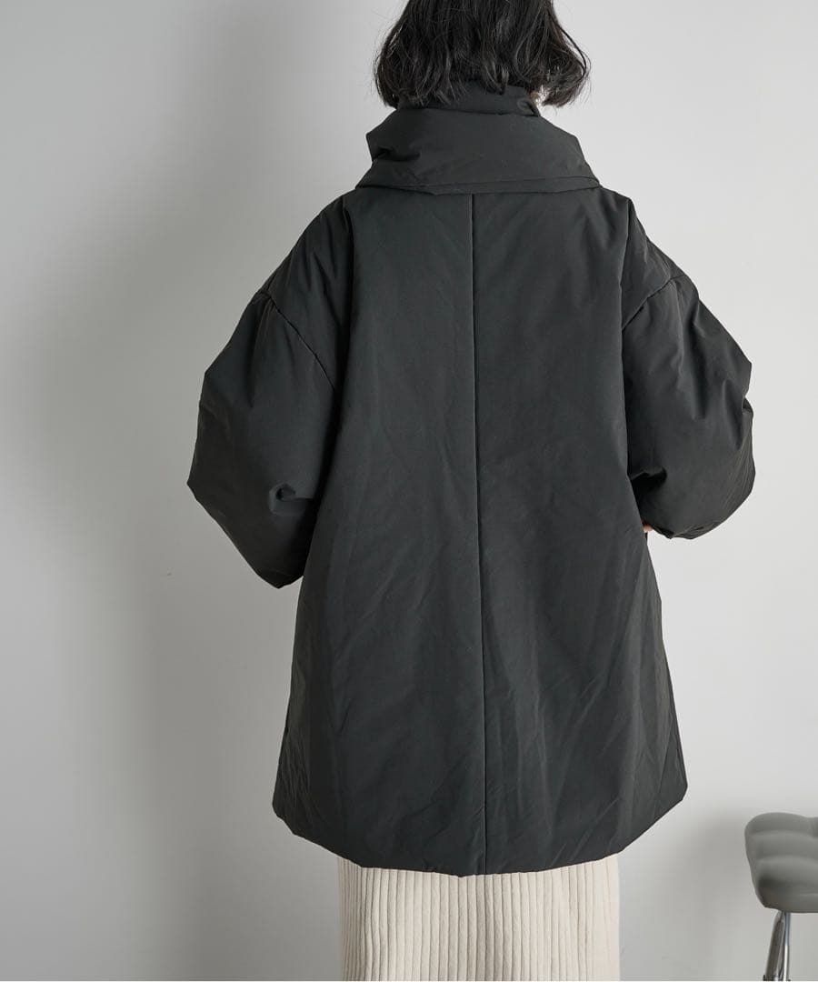 THE YOn ストールセットミドルパフジャケット