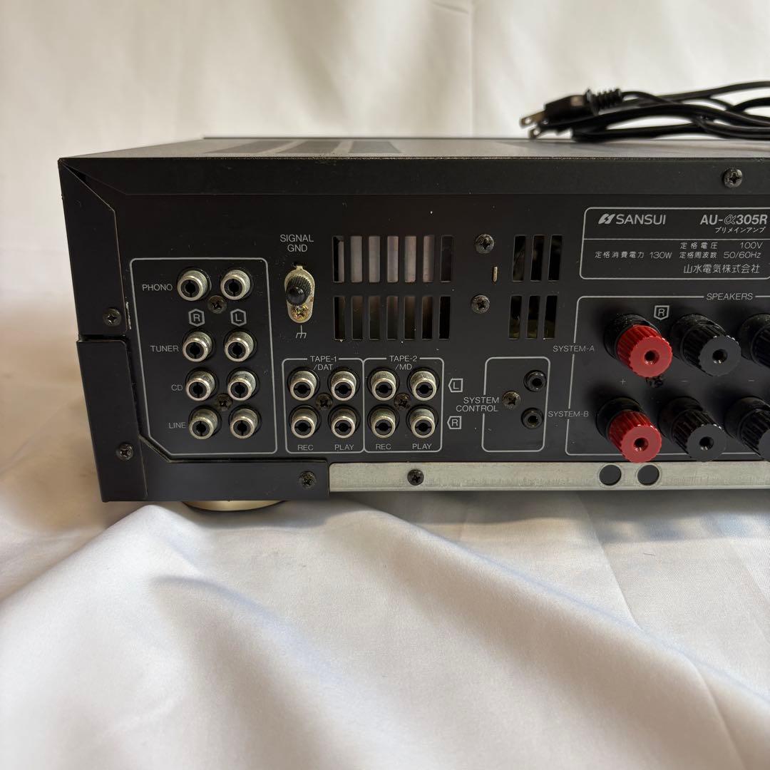 SANSUI AU-α305R プリメインアンプ　動作確認済み