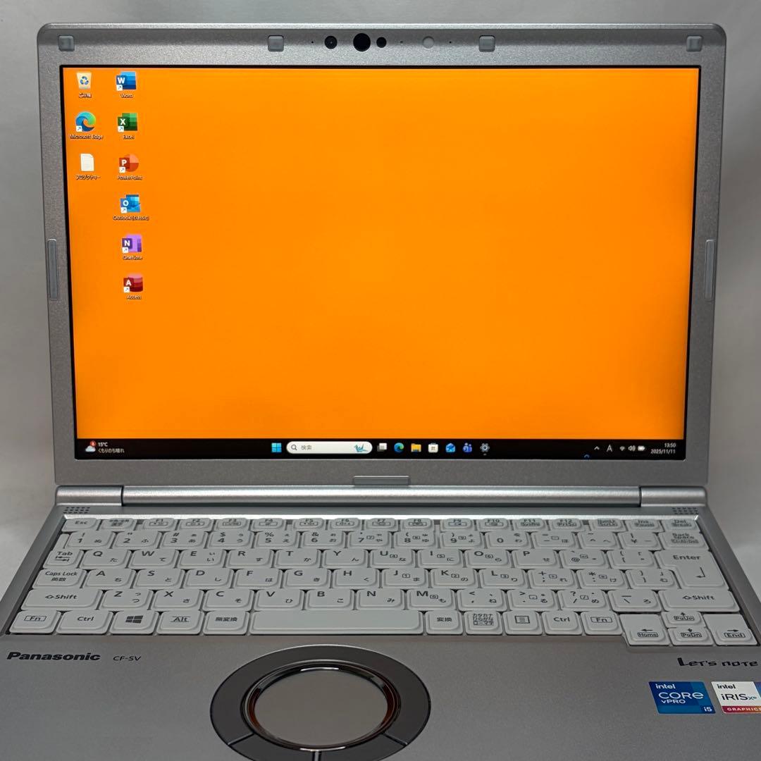 美品 Let's note SV1 第11世代 i5 16GB LTE オフィス