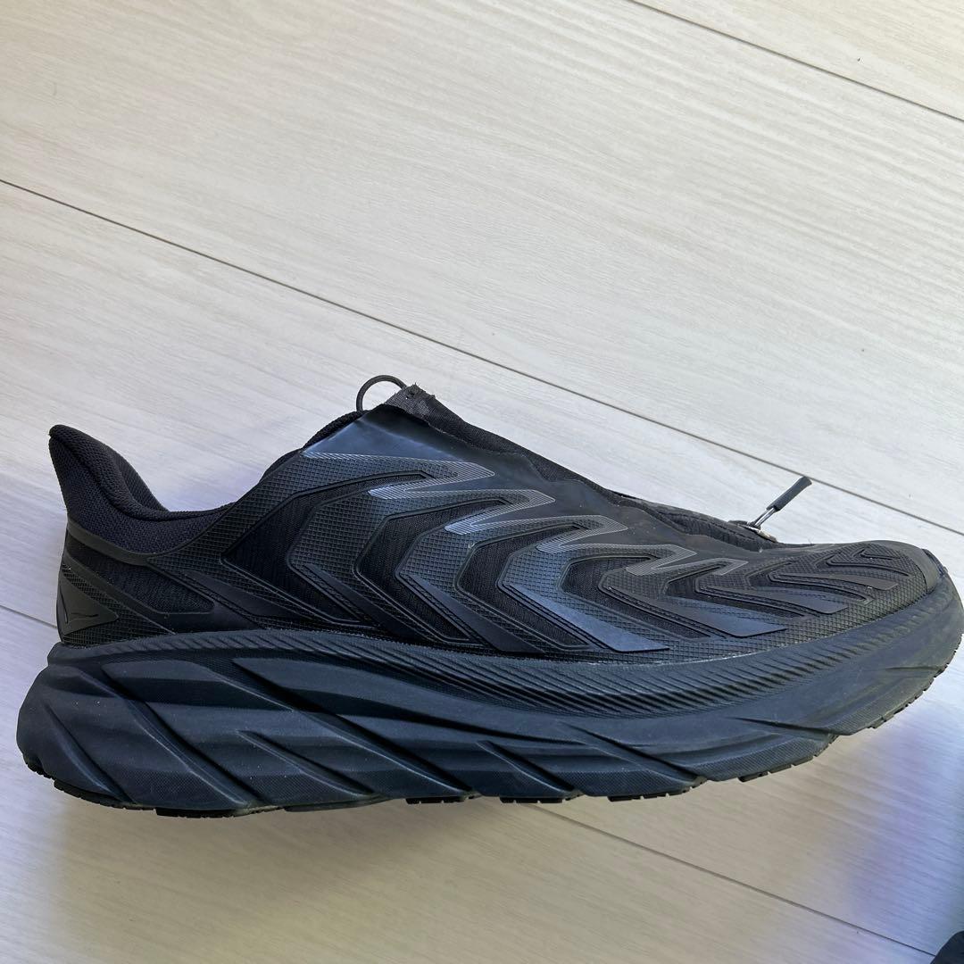 【美品】ホカオネオネ プロジェクト クリフトン ブラック 27.5