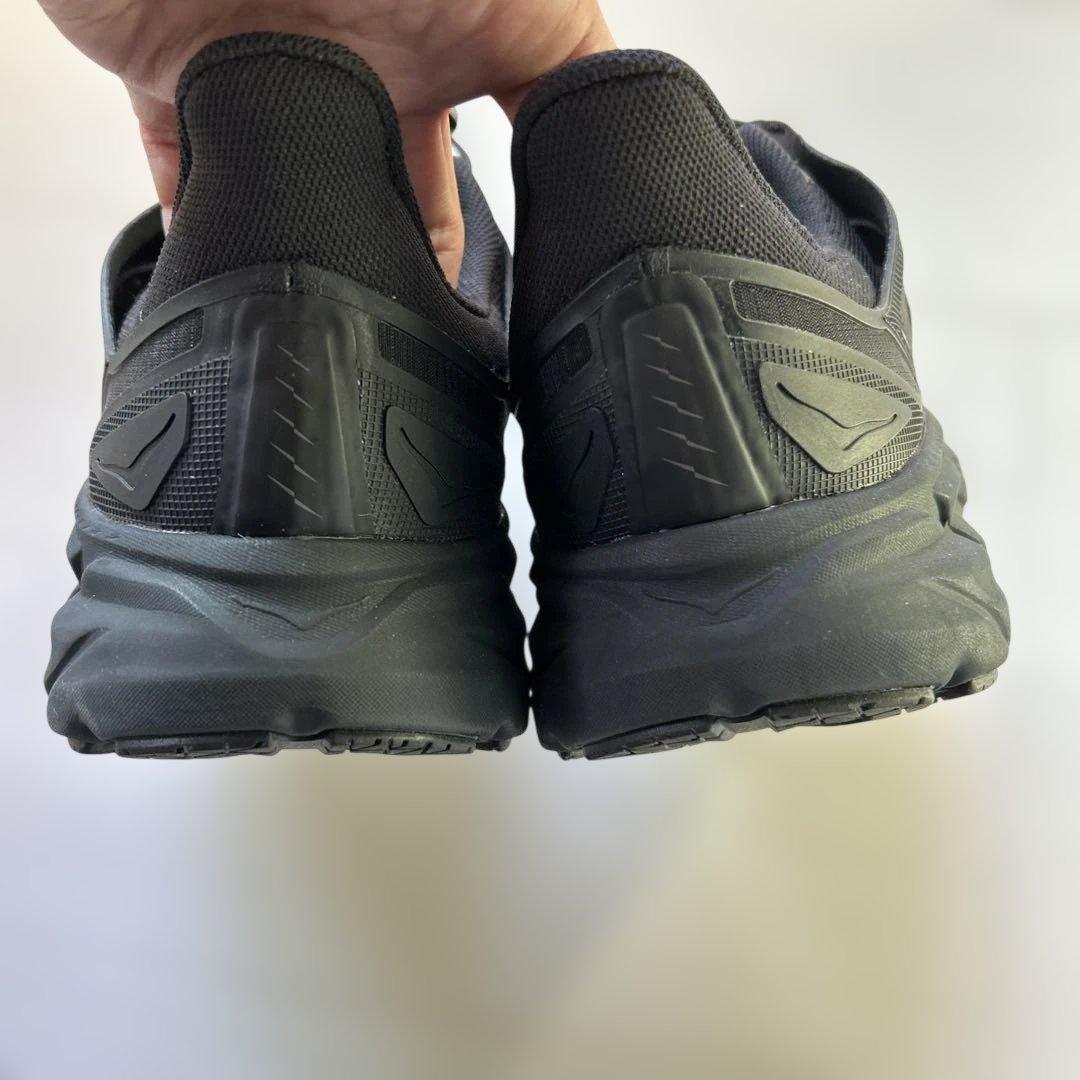 【美品】ホカオネオネ プロジェクト クリフトン ブラック 27.5