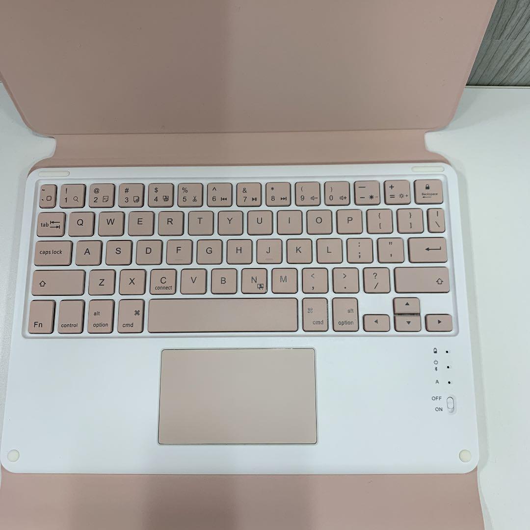 Bluetooth キーボード　ピンク　白　ELECOM