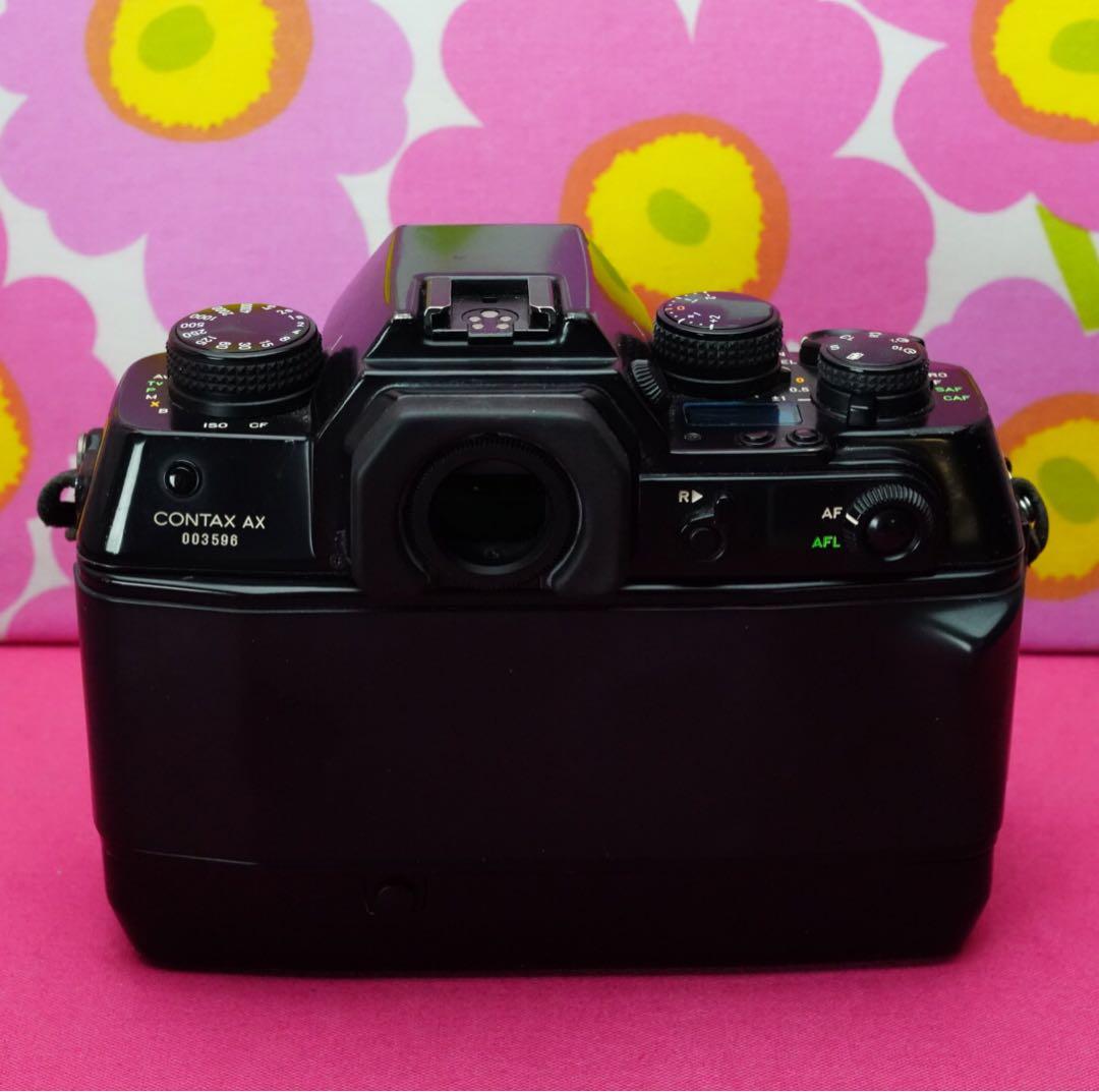 フィルムカメラ名機❤️コンタックスAX 24&50mm付き❤️最強フィルムカメラ
