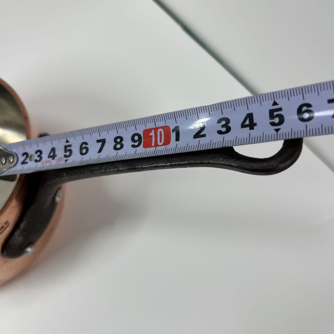 フランス製　銅製　ソースパン　14cm