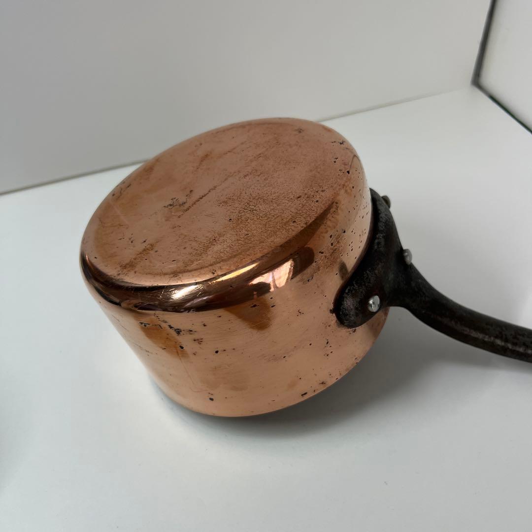 フランス製　銅製　ソースパン　14cm