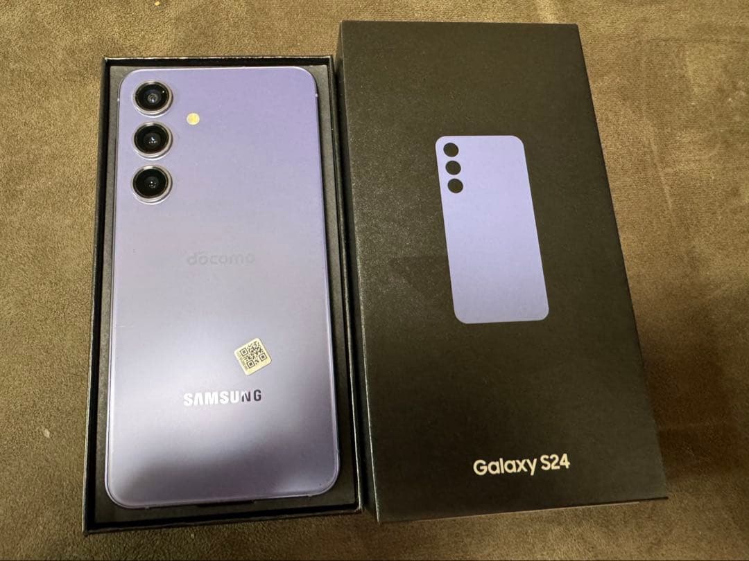 【美品】Galaxy S24 256GB バイオレット SC-51E