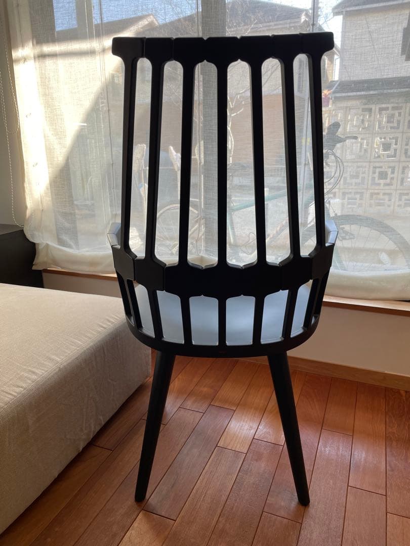 ⭐️値下げ可能！⭐️トーヨーキッチン Kartell カムバックチェア ブラック