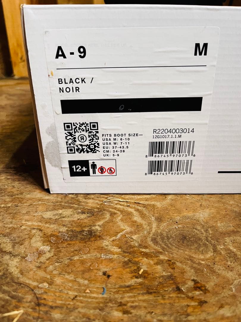 RIDE A-9 Mサイズ 23-24モデル ビンディング