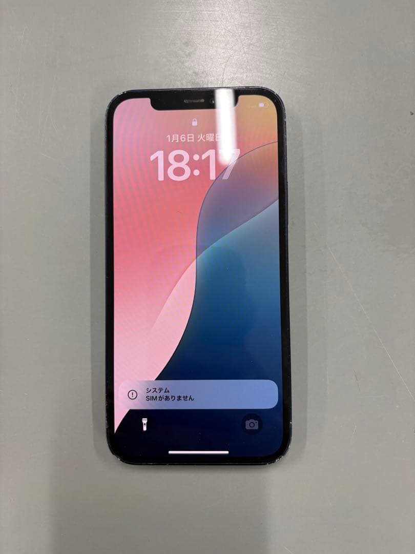 【ジャンク品】iPhone12 ブラック 128GB