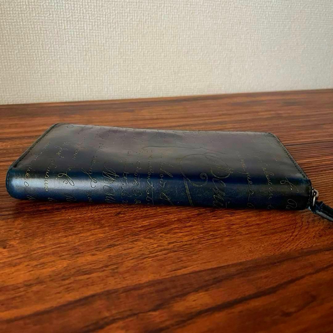 【貴重！！】ベルルッティ イタウバ 長財布 ゴールデンパティーヌ ネイビー