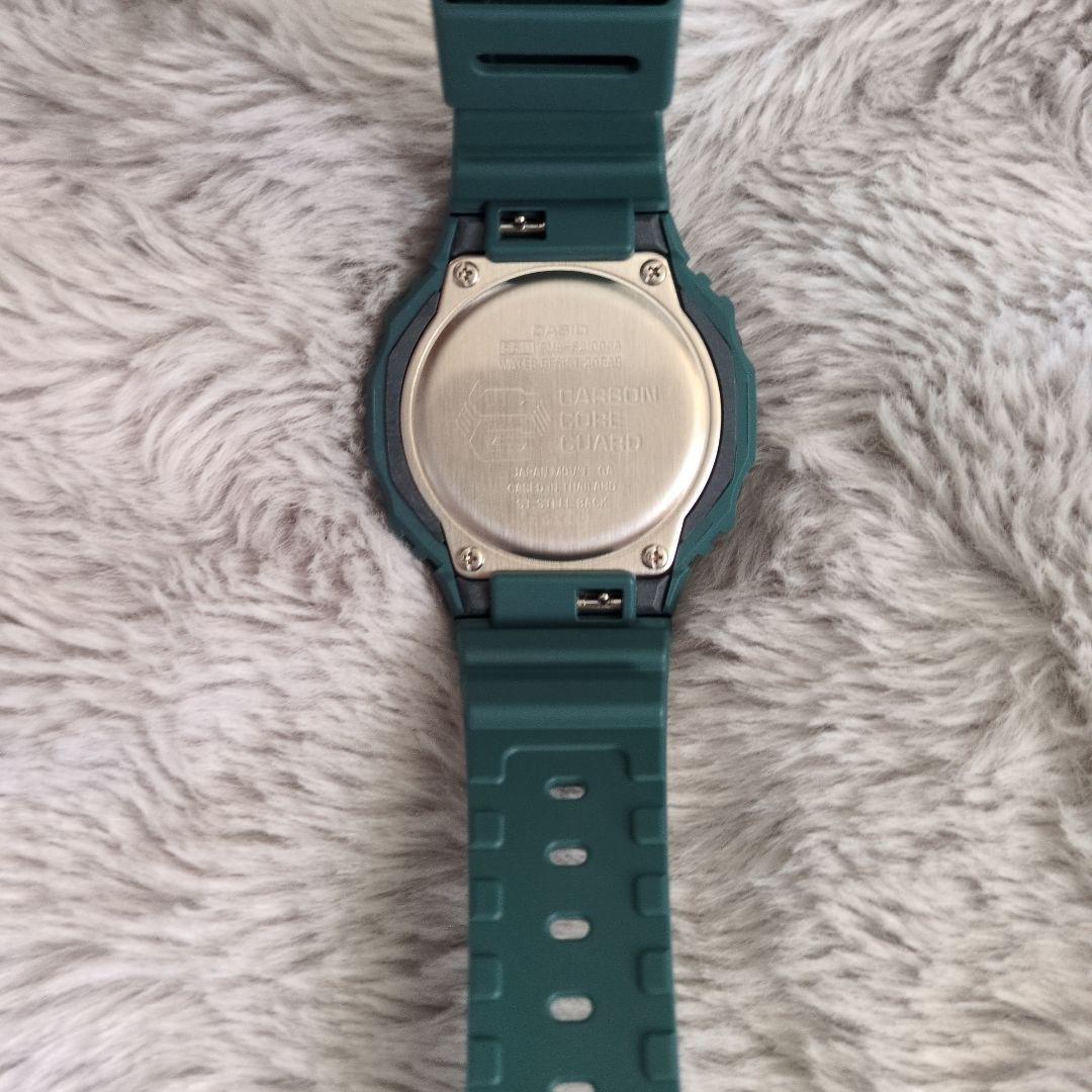 美品 G-SHOCK デジタル腕時計 GMA-S2100GA-3AJF グリーン