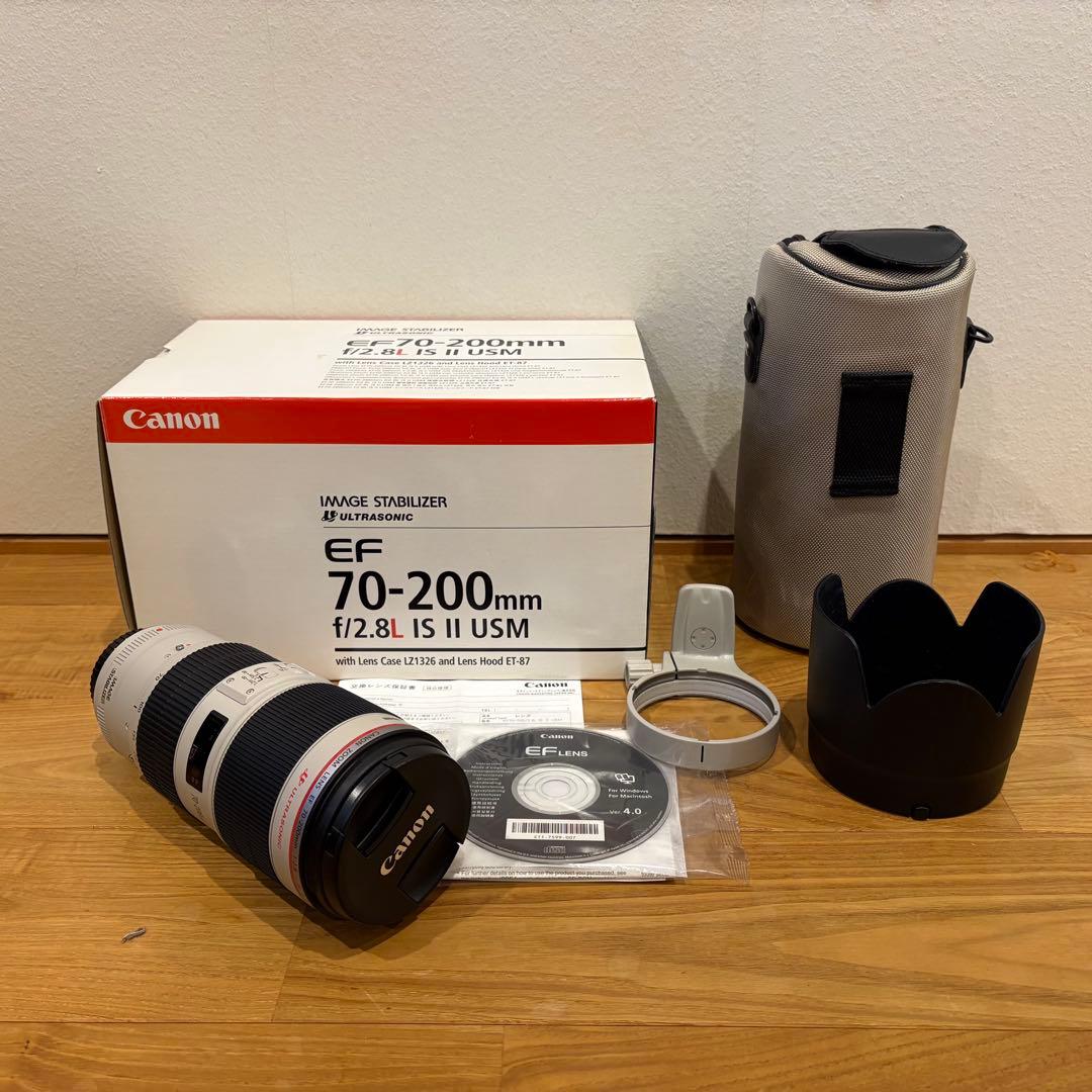 極美品！CANON EF 70-200mm f2.8 L IS II USM