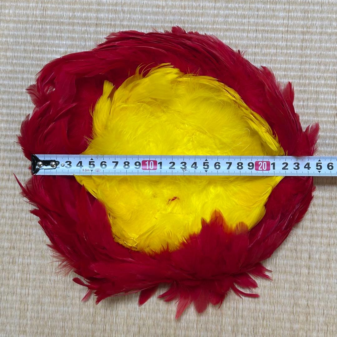 フラダンス楽器　ウリウリ　羽付き